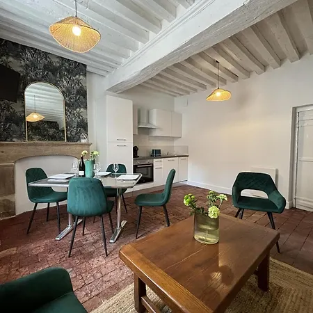 Apartmán Duplex De Charme Au Coeur Historique De Avec Equipements Modernes Et Literie Incluse - Fr-1-489-523 Moulins (Allier)