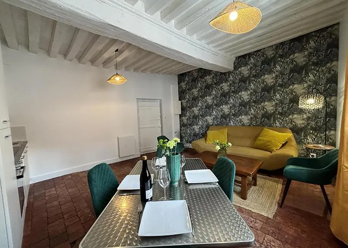 Апартаменты Duplex De Charme Au Coeur Historique De Avec Equipements Modernes Et Literie Incluse - Fr-1-489-523