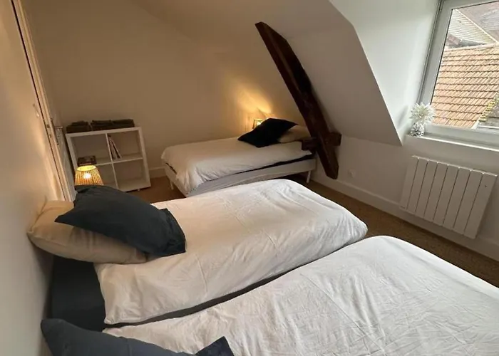 Duplex De Charme Au Coeur Historique De Avec Equipements Modernes Et Literie Incluse - Fr-1-489-523 Мулен